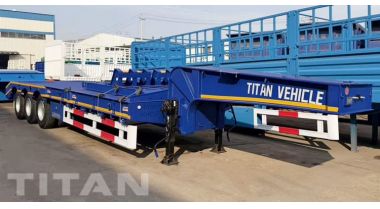 3 Axle Semi Low Bed Trailer will be Sent to Guinea 