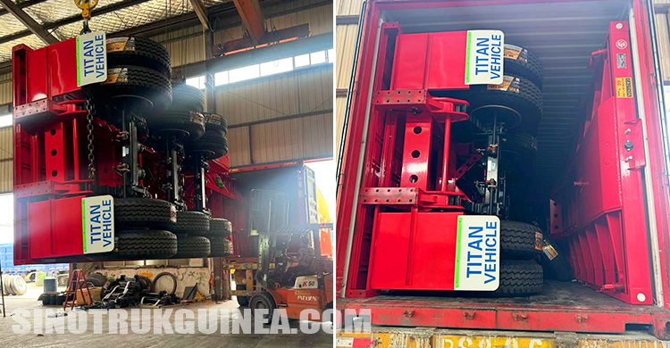 40 Ft Semi Flatbed Trailer for Sale in Guinea
