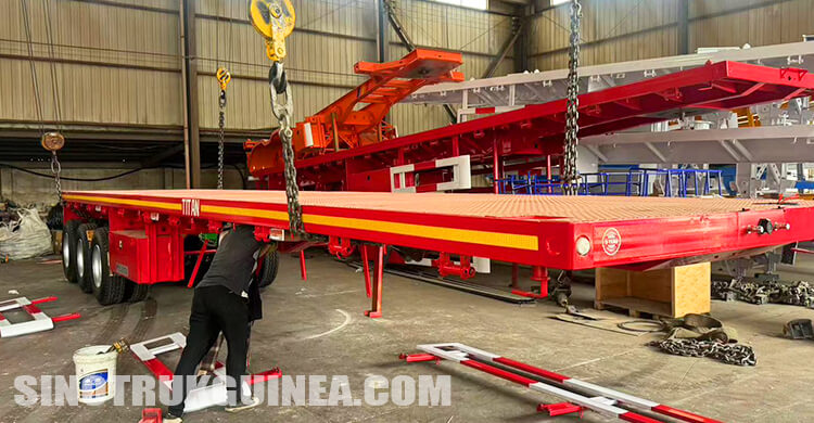 40 Ft Semi Flatbed Trailer for Sale in Guinea