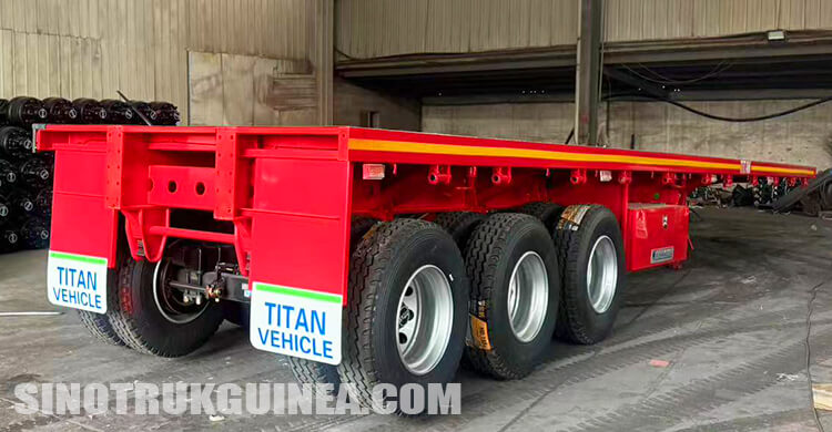 40 Ft Semi Flatbed Trailer for Sale in Guinea