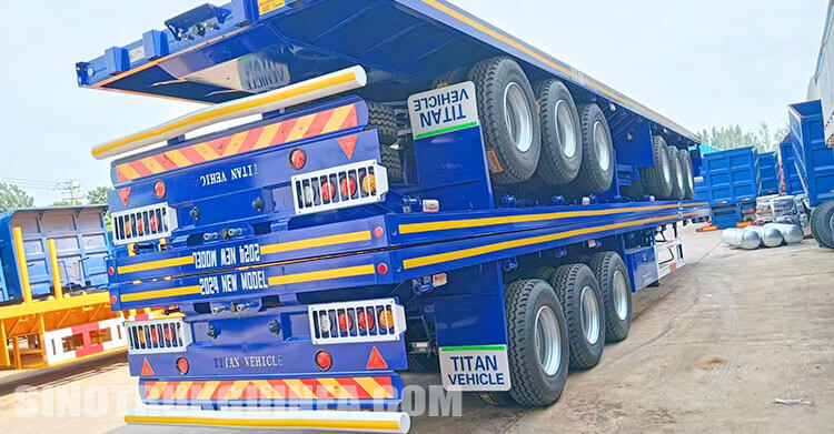 40 Ft Flatbed Semi Trailer for Sale in Guinea