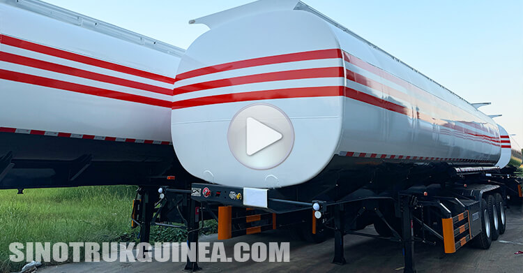 3 Axle Fuel Tanker Trailer for Sale in Guinea