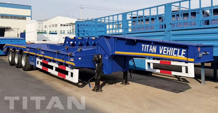 3 Axle Semi Low Bed Trailer for Sale in Guinea