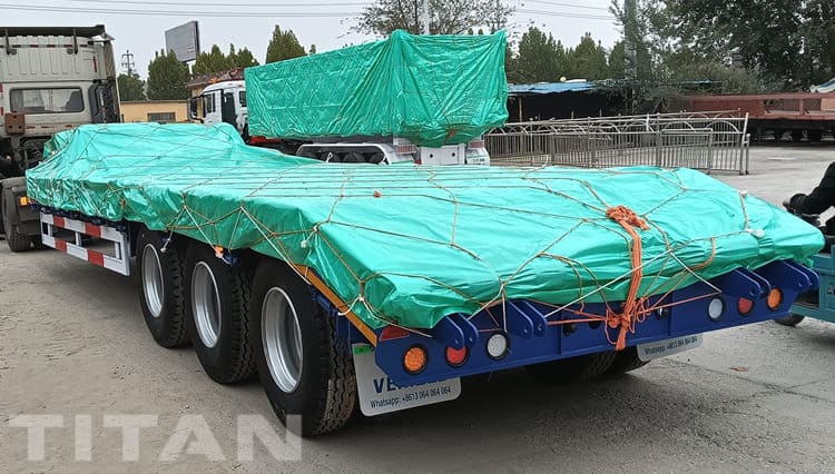 3 Axle Semi Low Bed Trailer for Sale in Guinea