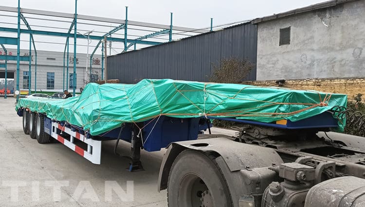 3 Axle Semi Low Bed Trailer for Sale in Guinea