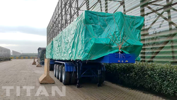 Hydraulic Dump Trailer for Sale in Guinea