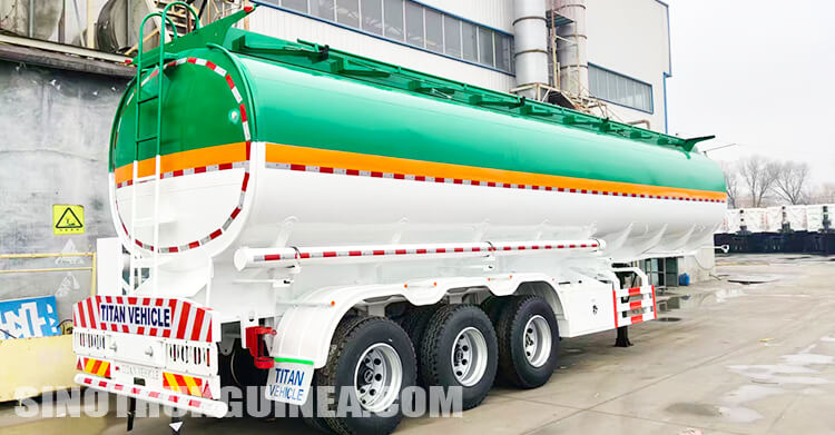3 Axle Fuel Tanker Trailer for Sale in Conakry Guinea