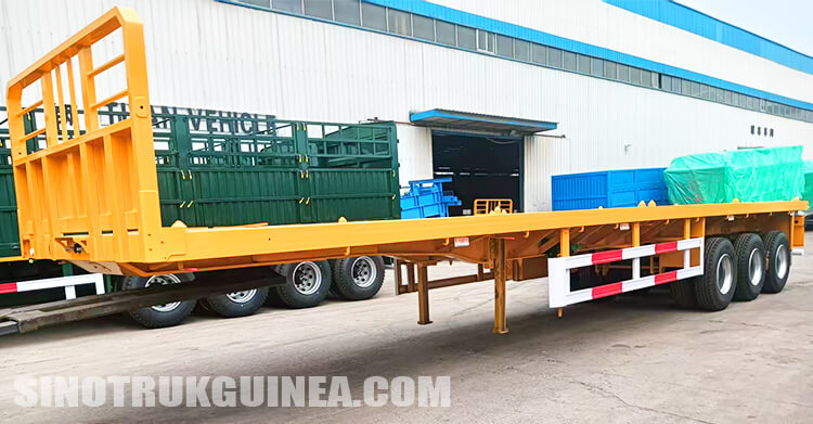 3 Axle Semi Flatbed Trailer for Sale in Guinea