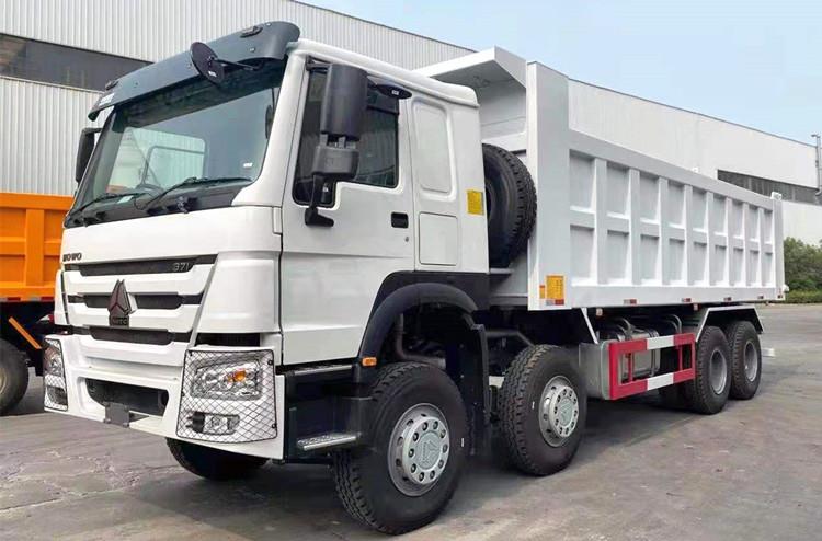 Howo 371 HP 12 Wheel 8x4 Tipper Truck for Sale in Guinea