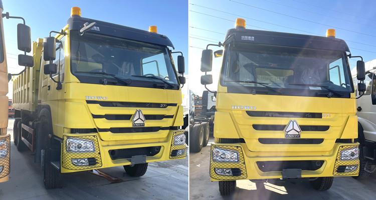 Sinotruk Howo 371 6x4 Tipper for Sale with 13R22.5 Tires for Guinea Market