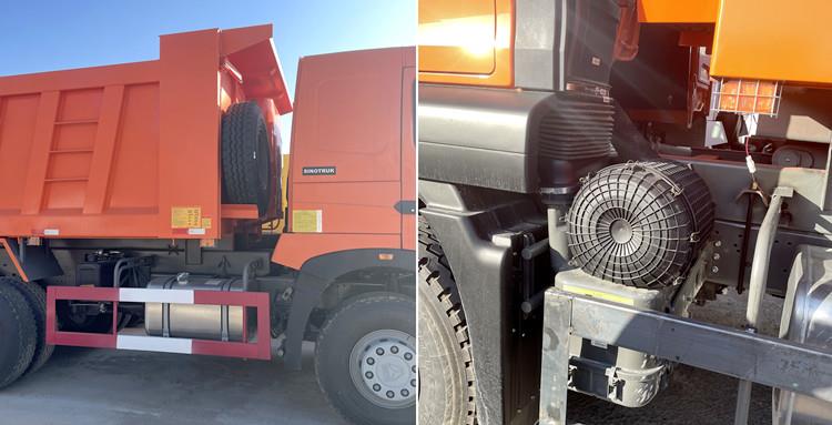 Sinotruk Howo A7 371 25 Ton Dump Truck for Sale in Guinea Nzerekore