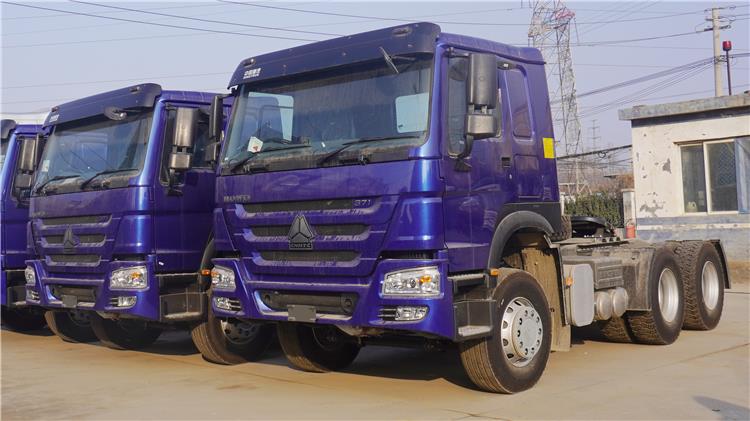 Sinotruck Howo 371 Truck Second Hand Tractor Trailers Sale in Guinea Conakry