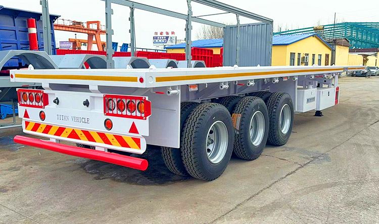 Semi Flatbed Trailer | 40 Flatbed Trailer for Sale in Conakry Guinea