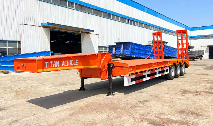 3 Axle Low Bed Truck Price | Low Bed Truck for Sale in Guinea