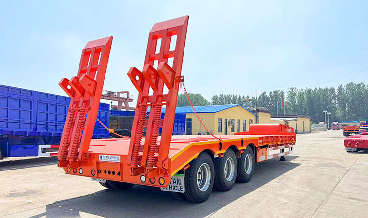 3 Axle Low Bed Truck Price | Low Bed Truck for Sale in Guinea
