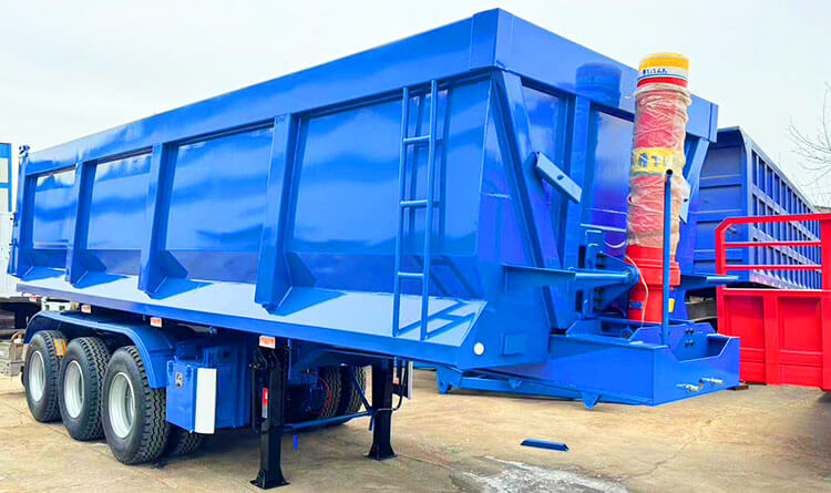 3 Axle Semi Dump Trailer for Sale in Conakry Guinea