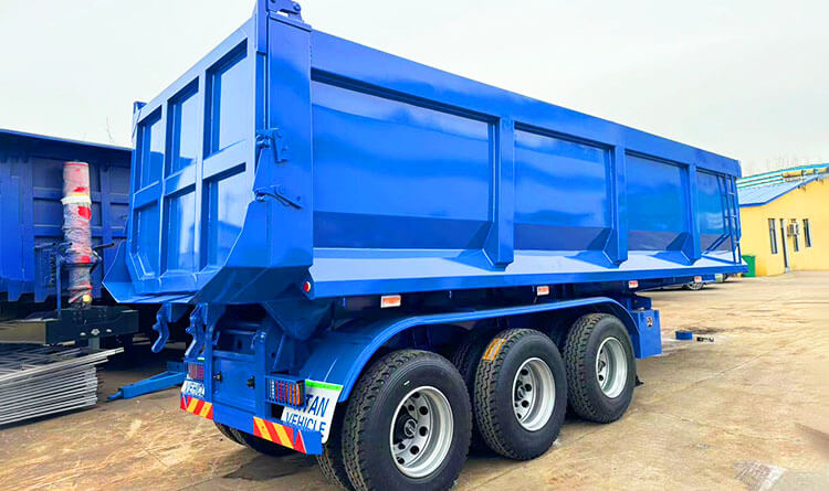 3 Axle Semi Dump Trailer for Sale in Conakry Guinea