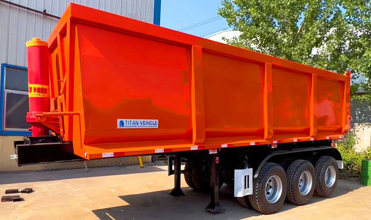 33 Cbm Semi Tipper Trailer | Tipper Semi Trailer for Sale in Guinea