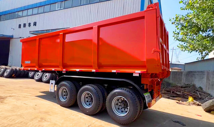 33 Cbm Semi Tipper Trailer | Tipper Semi Trailer for Sale in Guinea