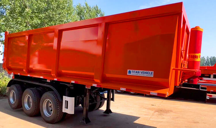 33 Cbm Semi Tipper Trailer | Tipper Semi Trailer for Sale in Guinea