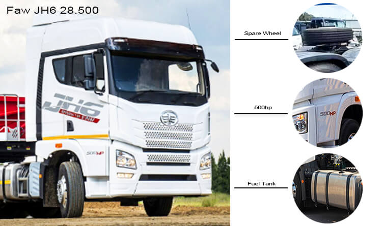Faw Lorry Jh6 500 for Sale | Faw Truck Price in Guinea