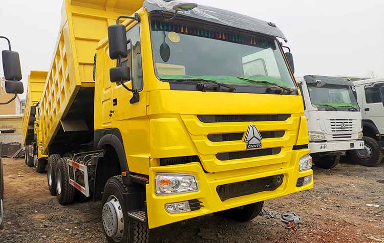 Second Hand Howo Dump Truck for Sale in Guinea
