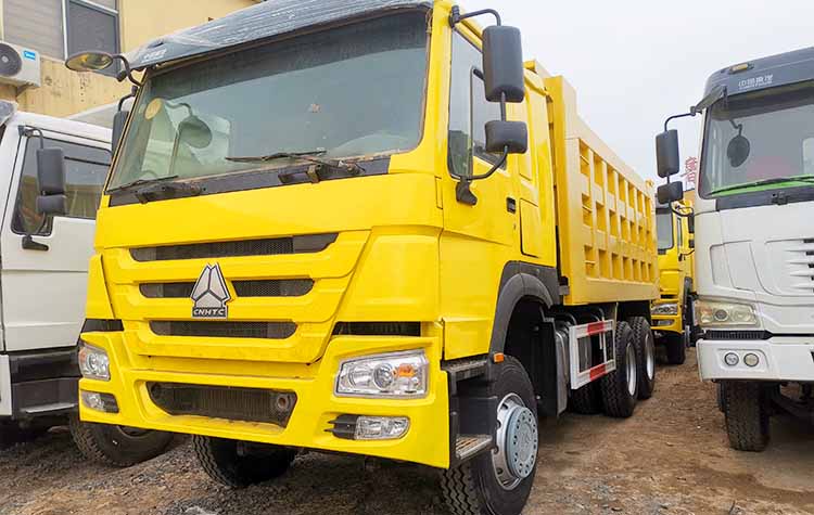 Second Hand Howo Dump Truck for Sale in Guinea