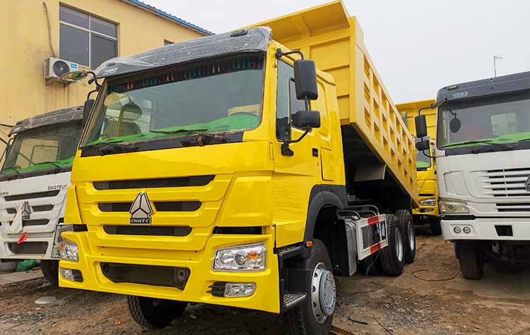 Second Hand Howo Dump Truck for Sale in Guinea