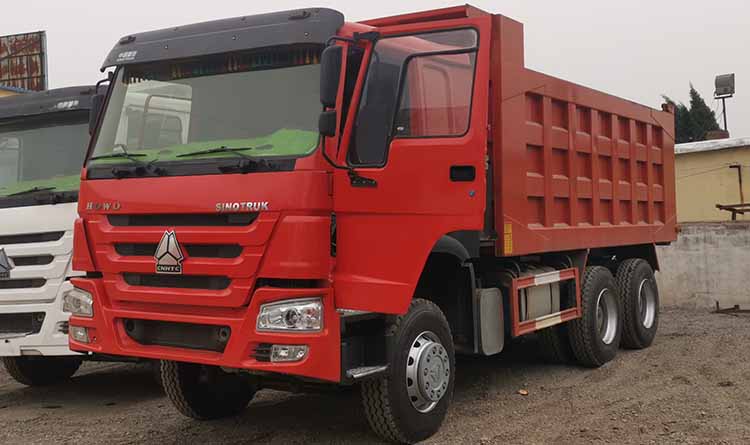 2nd Hand Howo Dump Truck for Sale in Guinea