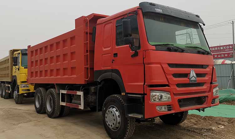 2nd Hand Howo Dump Truck for Sale in Guinea