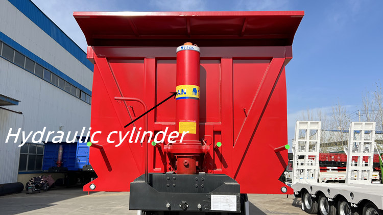 35 CBM Dump Trailer for Sale in Guinea Conakry