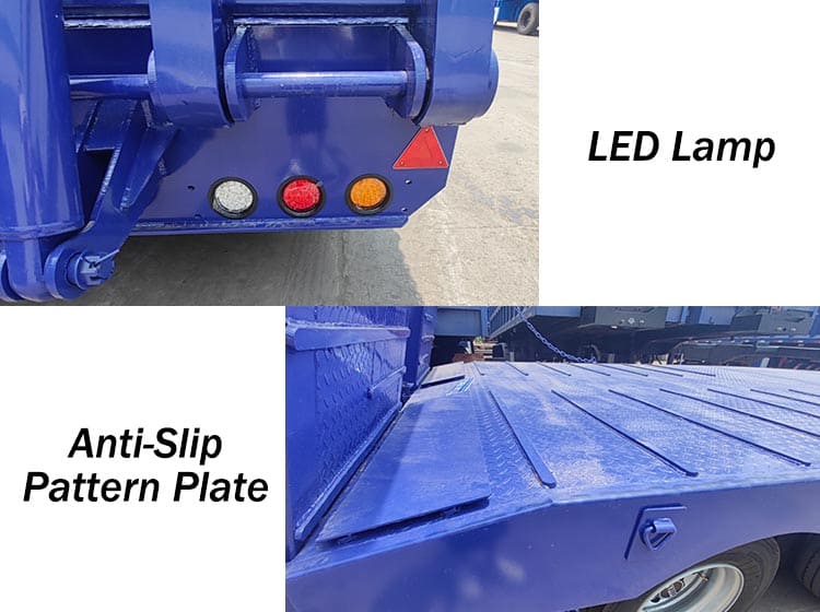 Hydraulic Low Bed Truck Price for Sale in Guinea