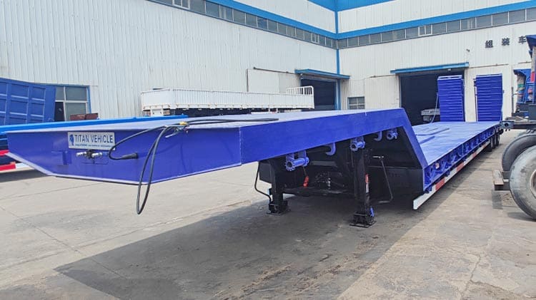 Hydraulic Low Bed Truck Price for Sale in Guinea