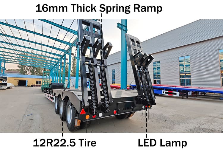 40 Feet Low Bed Trailer Price for Sale in Guinea