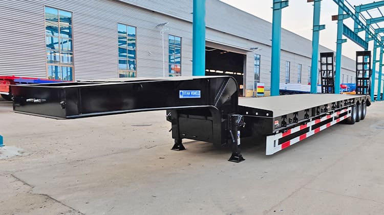 40 Feet Low Bed Trailer Price for Sale in Guinea