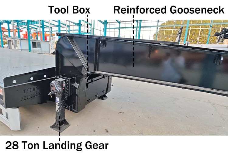 40 Feet Low Bed Trailer Price for Sale in Guinea