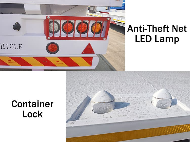 Flatbed Trailers for Semi Trucks Sizes for Sale in Guinea