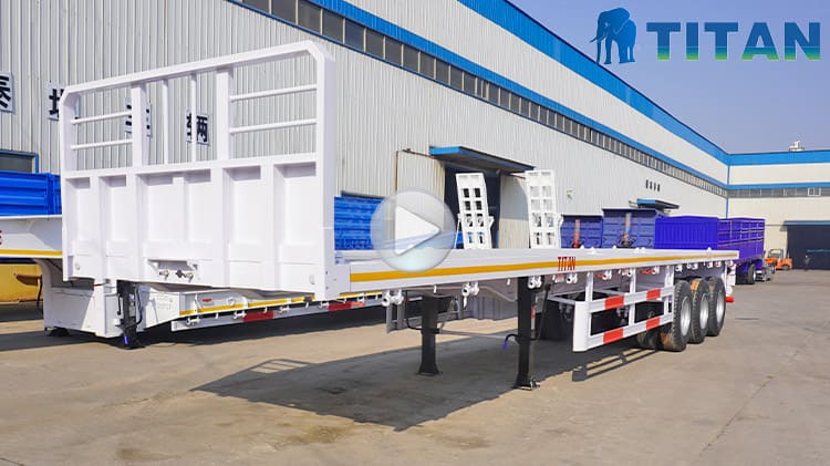 Flatbed Trailers for Semi Trucks Sizes for Sale in Guinea