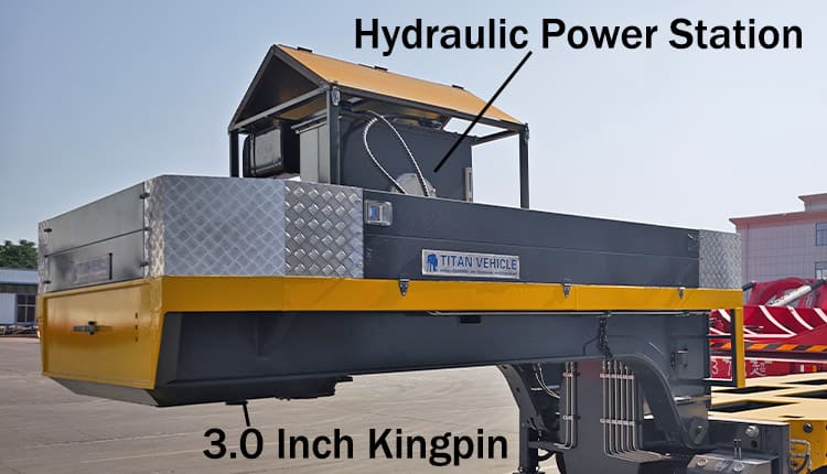 10 Axle Hydraulic Modular Trailer for Sale in Guinea