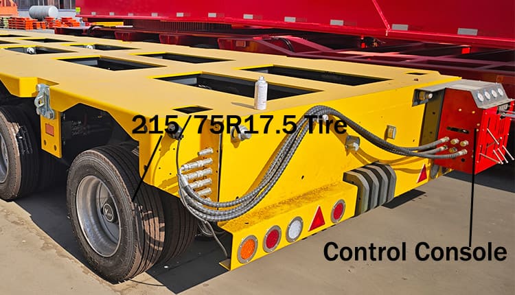 10 Axle Hydraulic Modular Trailer for Sale in Guinea