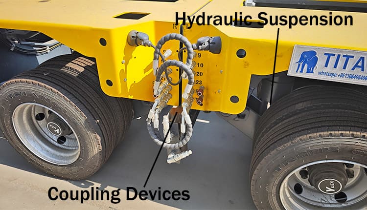 10 Axle Hydraulic Modular Trailer for Sale in Guinea