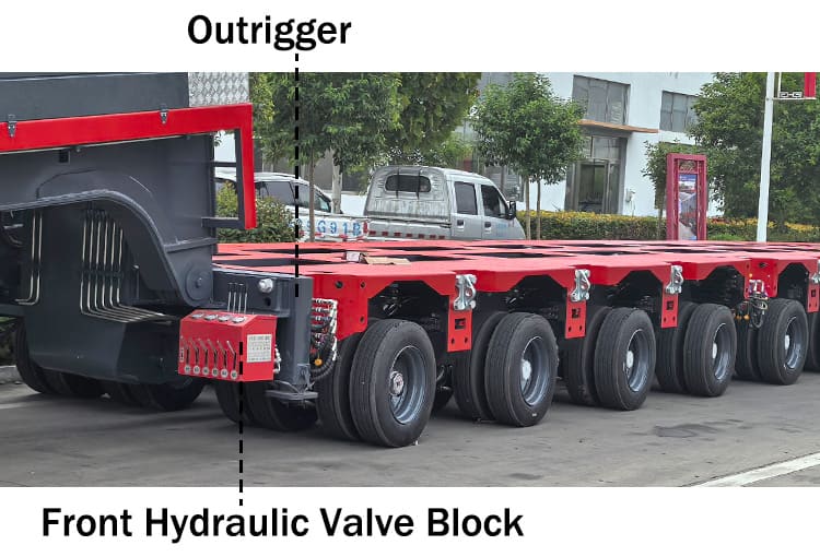 12 Axle Nicolas SPMT Trailer for Sale in Guinea