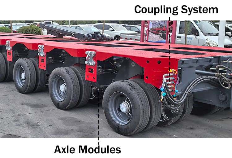 12 Axle Nicolas SPMT Trailer for Sale in Guinea
