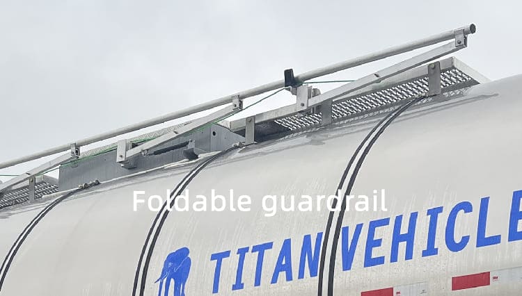 Stainless Steel Tanker Trailer for Sale in Guinea
