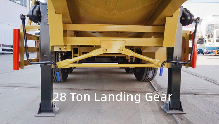 3 Axle Bulk Powder Tanker Trailer for Sale in Guinea