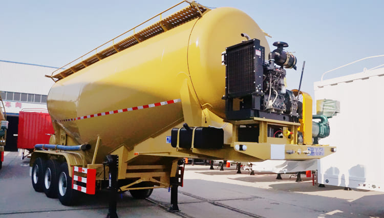 3 Axle Bulk Powder Tanker Trailer for Sale in Guinea