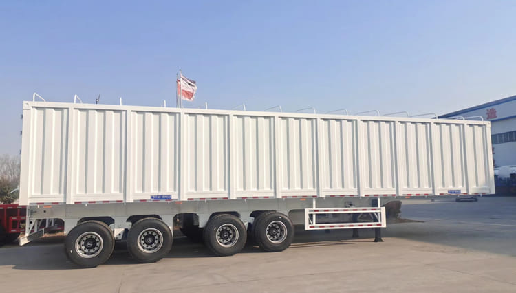 4 Axle Van Box Semi Trailer for Sale in Guinea