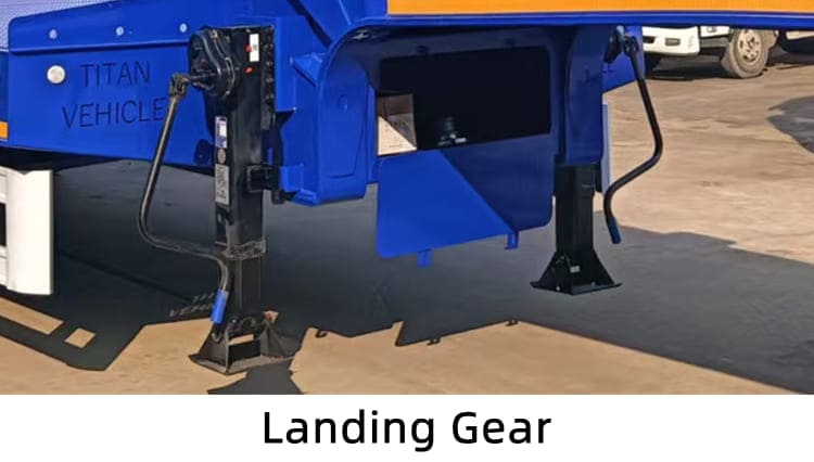 3 Axle Low Bed Trailer Truck Price in Guinea