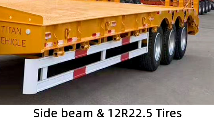 3 Axle Heavy Low Loader Trailer for Sale in Guinea