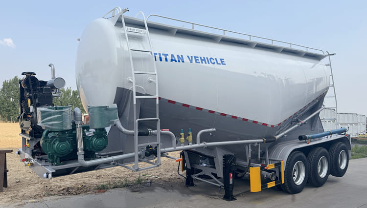 3 Axle Dry Bulk Tanker Trailer for Sale in Guinea